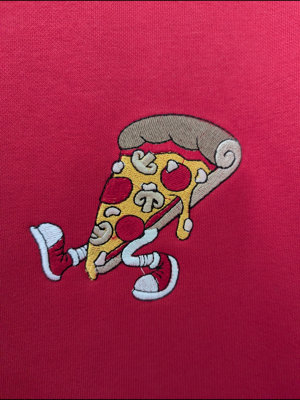 Just Like Hero Red Crewneck Sweatshirt